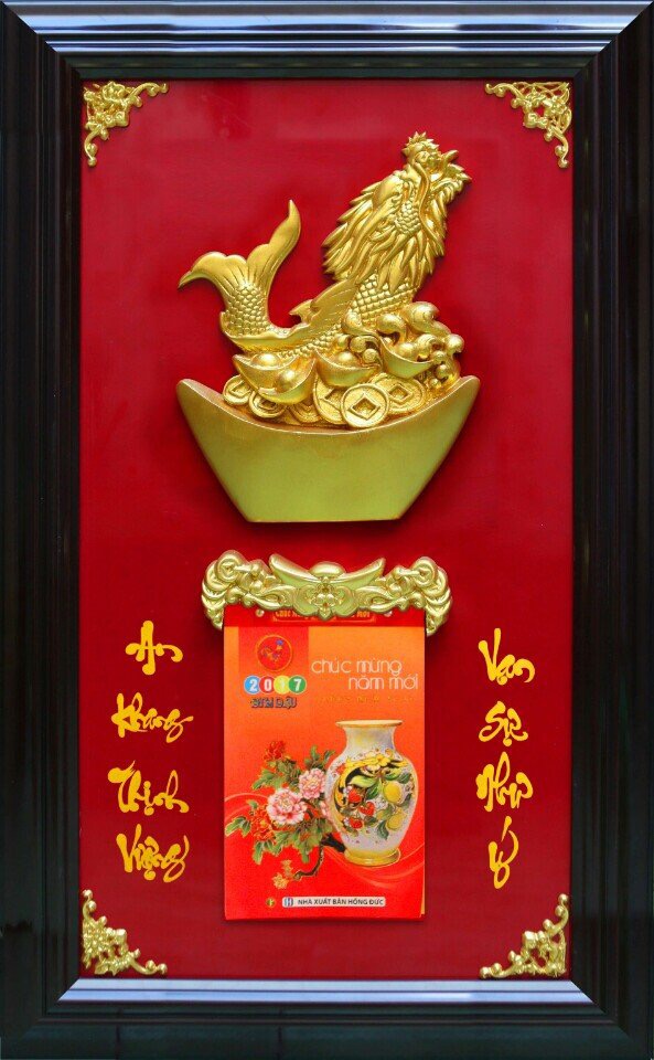 Bìa lịch phù điêu