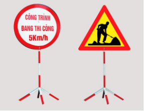 biển cảnh báo công trình