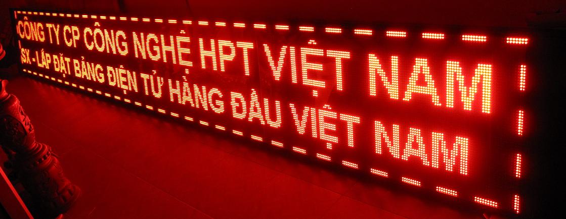 Biển điện tử matrix đơn sắc