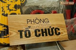 Biển gỗ khắc CNC