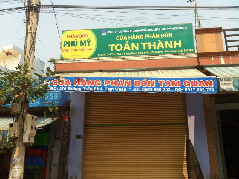 Biển Hiệu Cửa Hàng Phân Bón