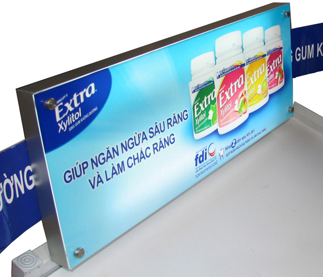 Biển hộp đèn âm bản
