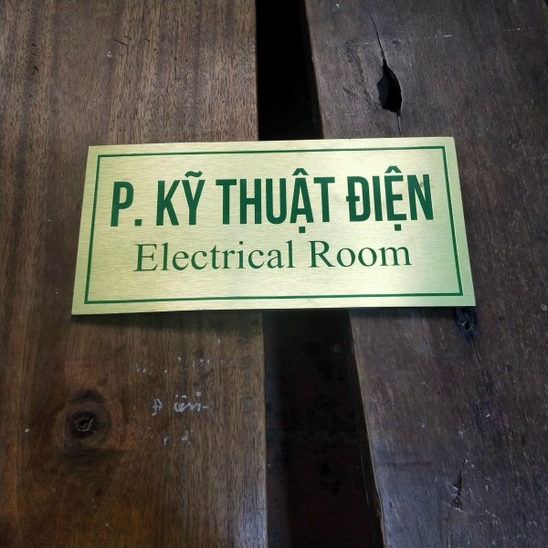 Bảng, biển phòng, ban