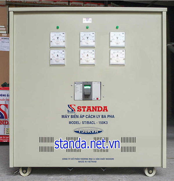 Biến áp cách ly 150KVA 3 pha