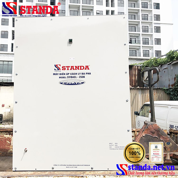 Biến áp cách ly Standa 250KVA 3 pha