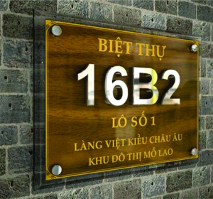 Biển hiệu công ty, phòng ban