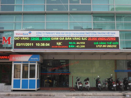 Biển LED điện tử 3 màu