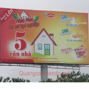 Biển bạt kích thước lớn