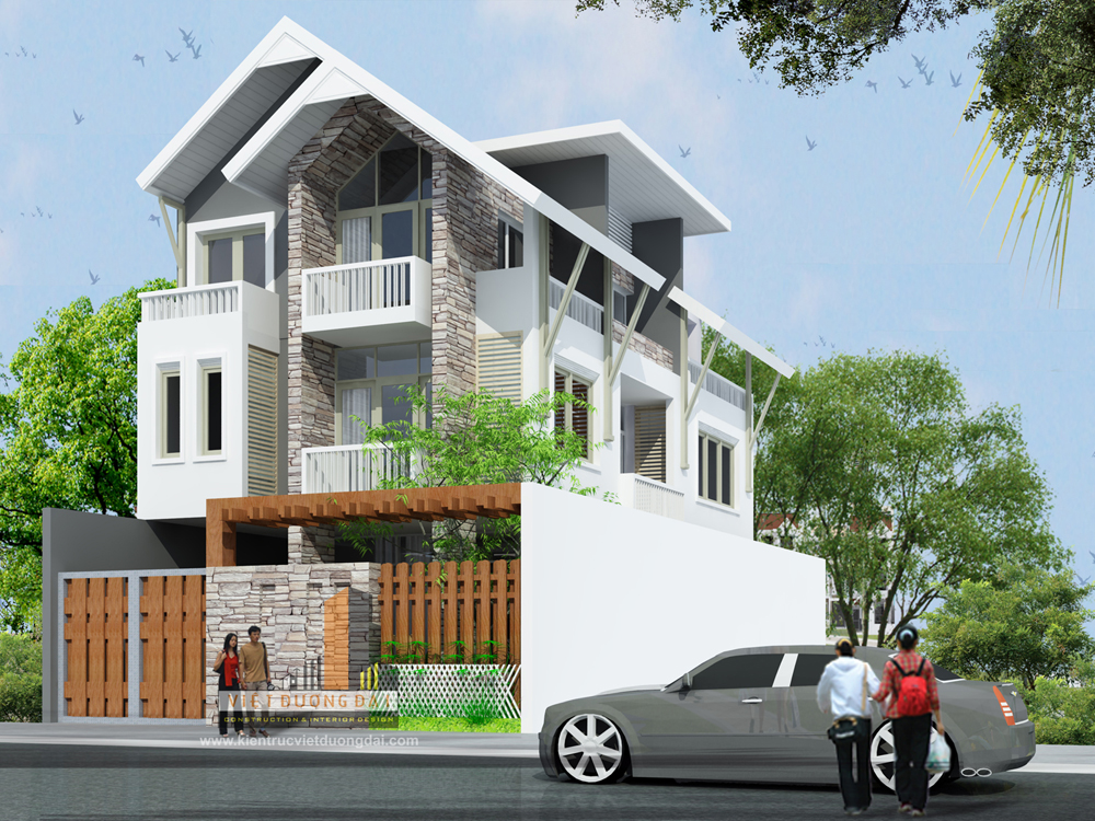 Thiết kế, thi công biệt thự