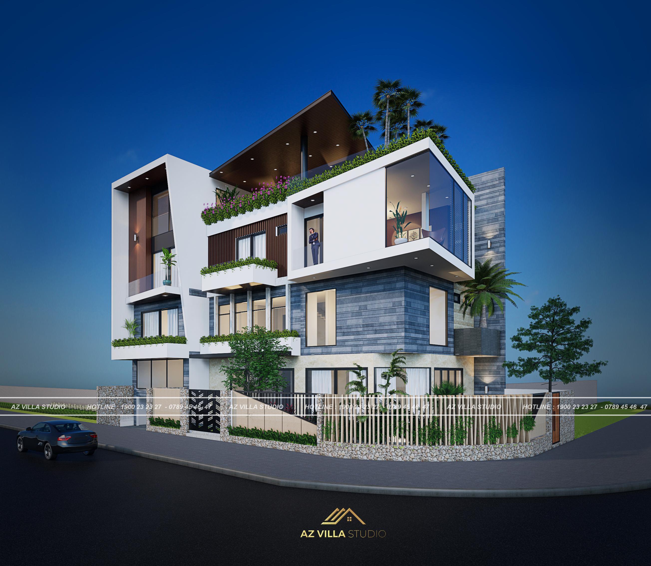 Thiết kế, thi công biệt thự
