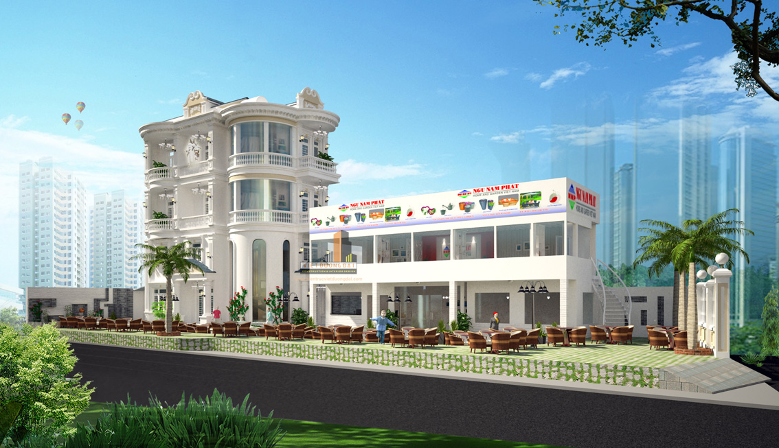 Thiết kế, thi công biệt thự