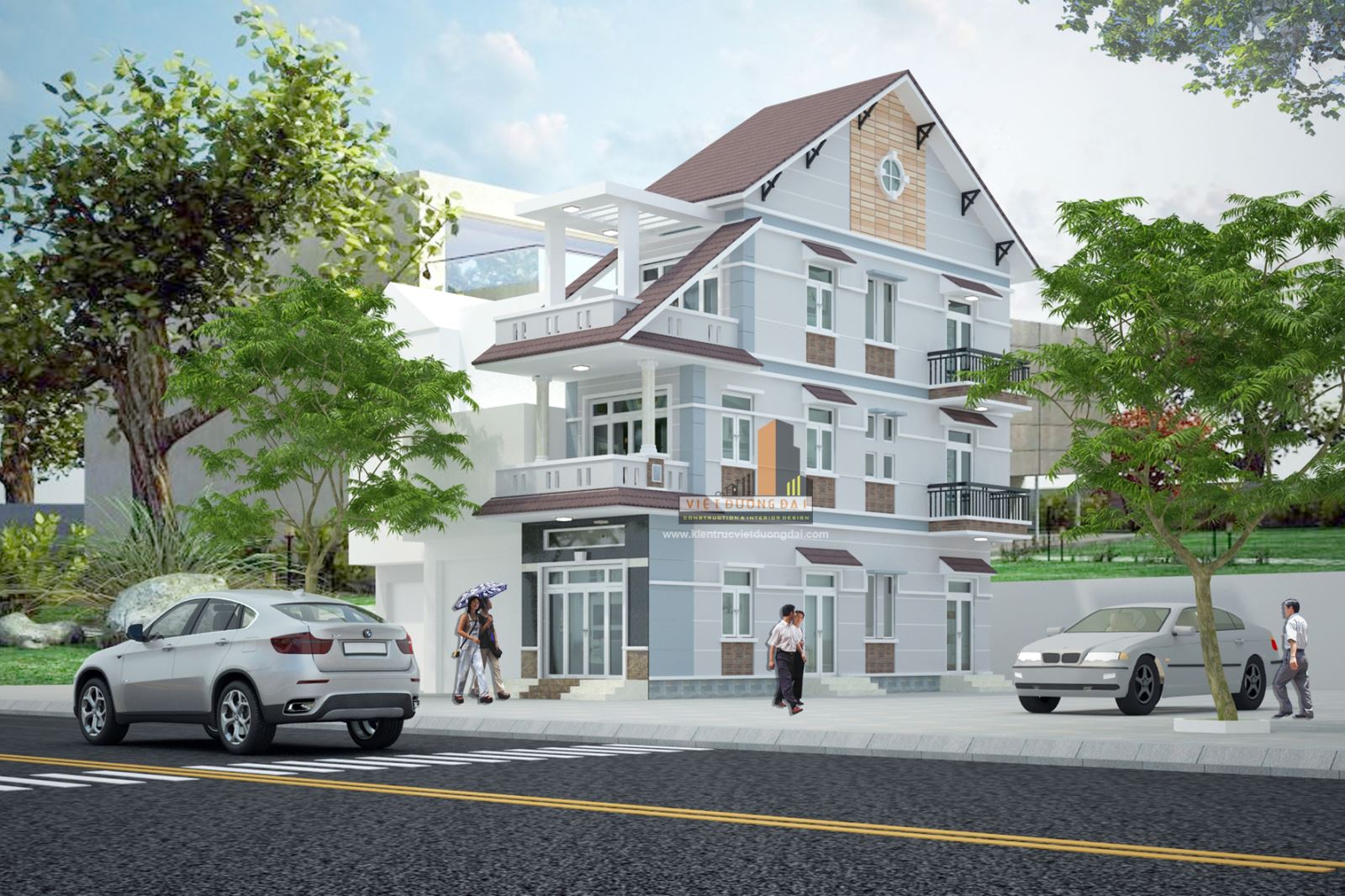 Thiết kế, thi công biệt thự