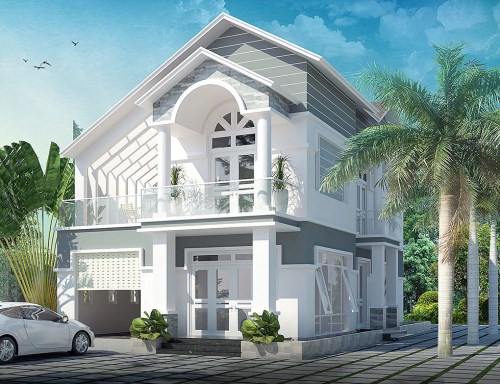 Biệt thự 2 tầng