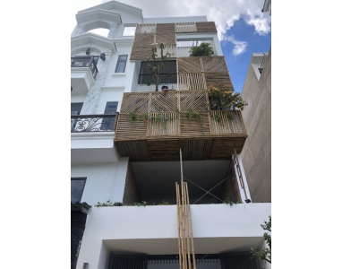 Biệt thự nội thất tre