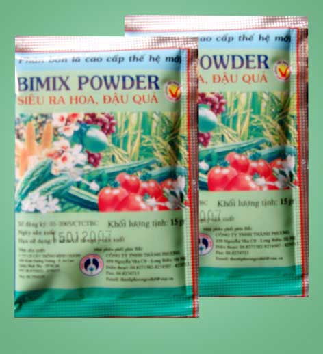 Bimix siêu ra hoa đậu quả