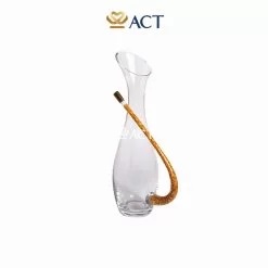 Bình chiết rượu pha lê đúc vàng