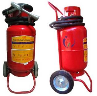 Bình chữa cháy dạng bột có xe đẩy