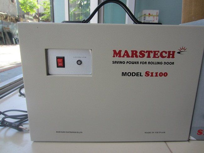 Bình lưu điện cửa cuốn Masrtech