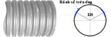 ống HDPE xẻ rãnh Bình Minh