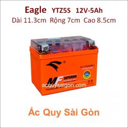 Bình ắc quy Toplite gel Eagle 12V 5Ah