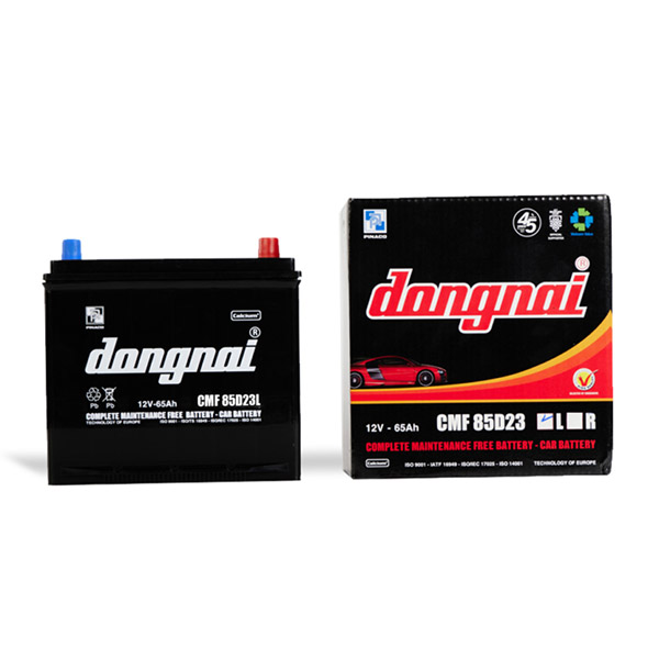 Bình ắc quy Đồng Nai khô 12V 65Ah CMF 85D23L