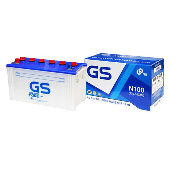 Bình ắc quy GS 12V 100Ah N100