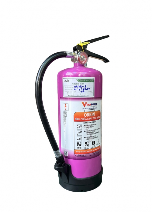 Bình chữa cháy gốc nước Orion Vinafoam Việt Nam