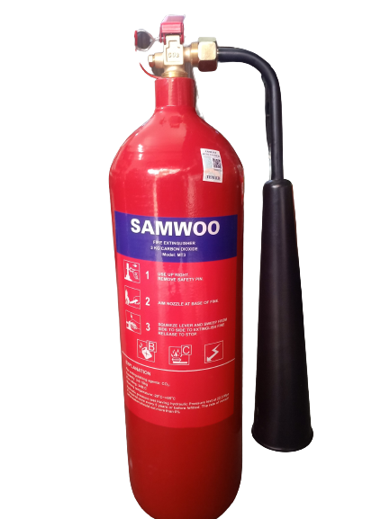 Bình chữa cháy khí CO2 3kg Samwoo MT3