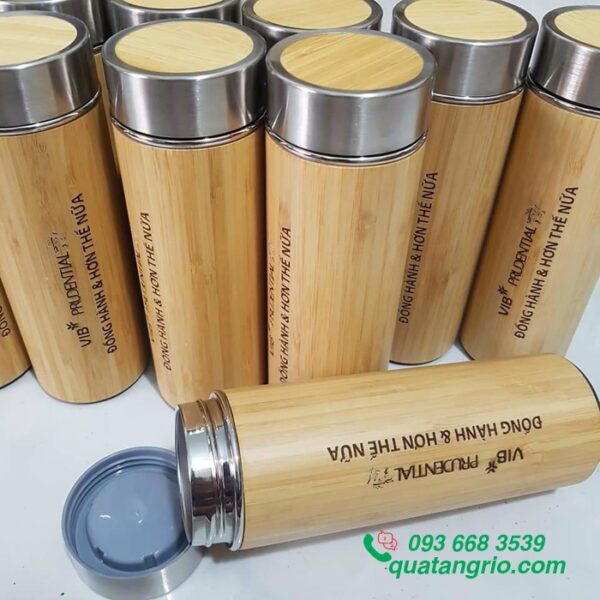 Bình giữ nhiệt gỗ 500ml