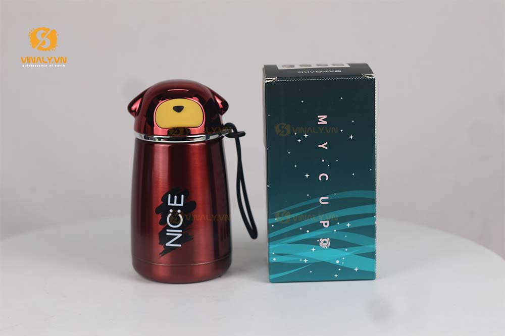 Bình giữ nhiệt inox con chó 300ml