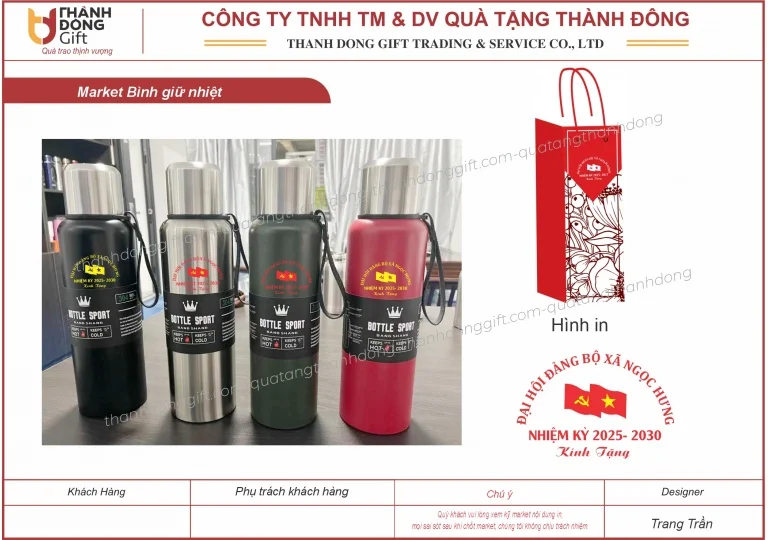 Bình giữ nhiệt nhiều mẫu mã