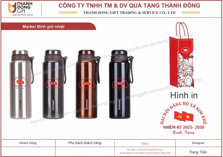 Bình giữ nhiệt nhiều mẫu mã