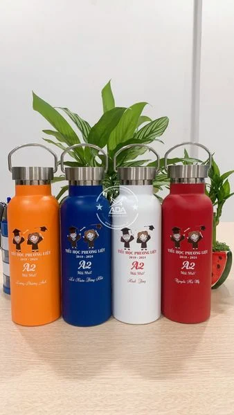 Bình giữ nhiệt quà tặng in logo kỷ niệm