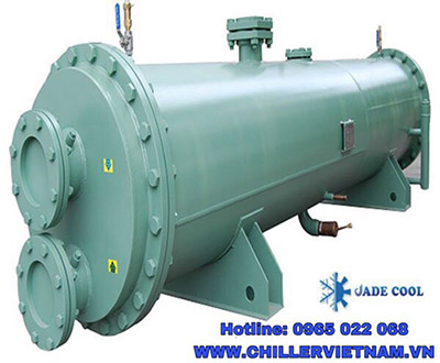 Bình ngưng tụ ống chùm nằm ngang 150HP