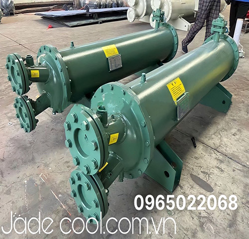 Bình ngưng tụ ống chùm nằm ngang 60HP