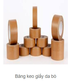 Băng keo giấy da bò