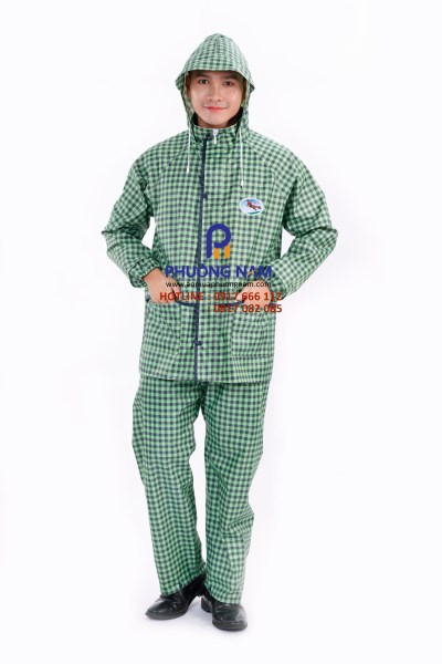 Bộ áo mưa họa tiết