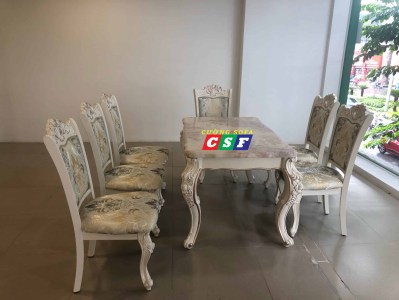Bộ bàn ăn cổ điển