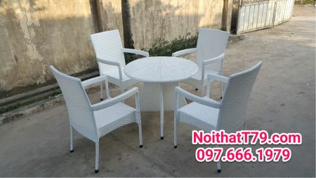 Bộ bàn ghế sắt mĩ nghệ