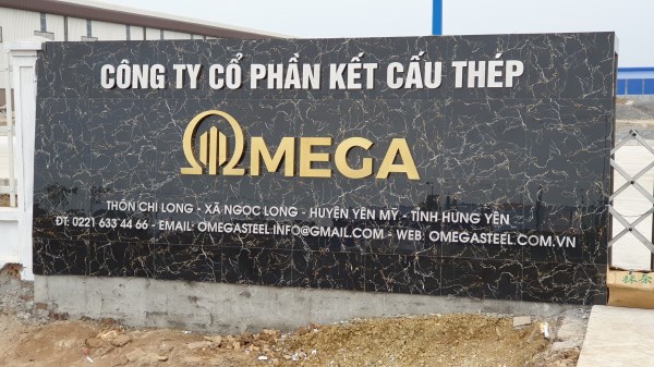 Bộ chữ ngoài công ty