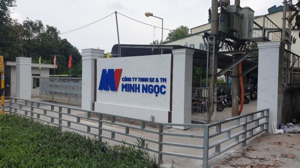 Bộ chữ ngoài công ty