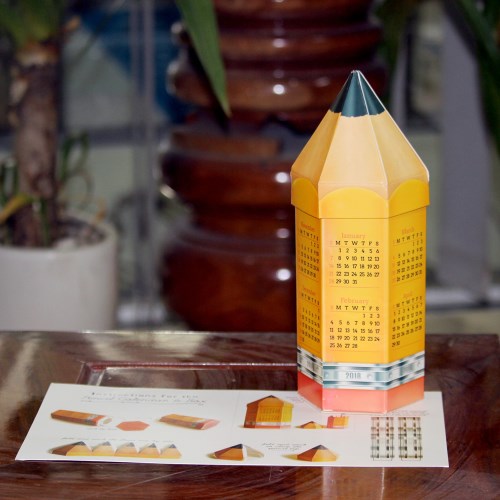 Bộ lịch bút chì