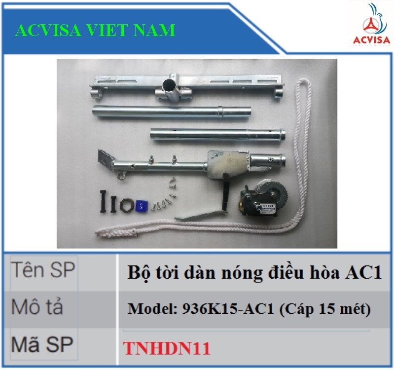 Bộ tời dàn nóng điều hòa