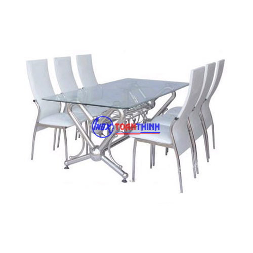 Bộ bàn ghế inox
