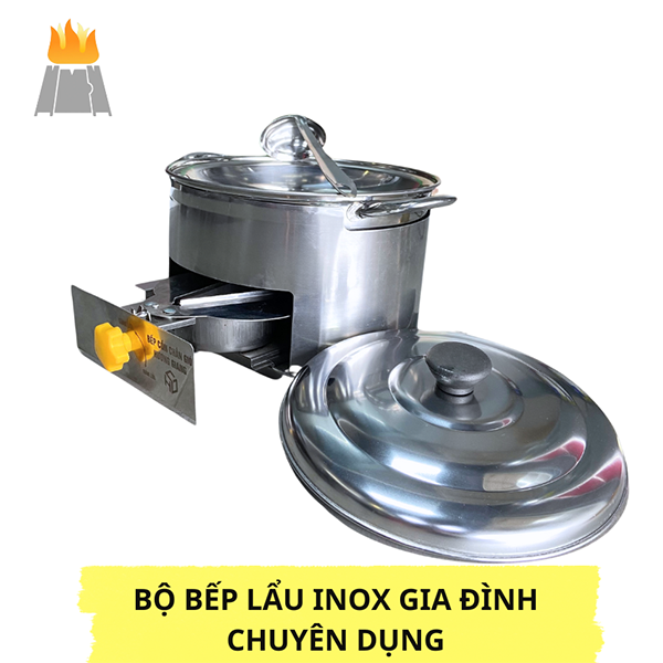 Bộ bếp lẩu inox gia đình chuyên dụng
