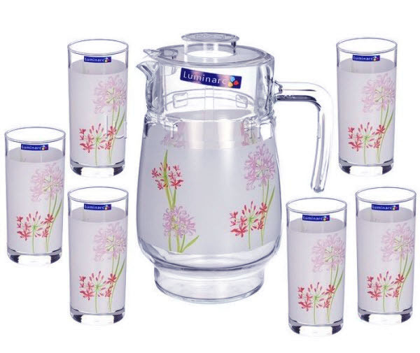 Bộ bình ly thủy tinh