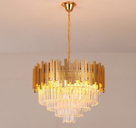 Bộ đèn mâm pha lê D800