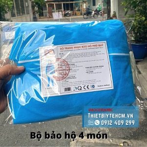 Bộ đồ bảo hộ y tế 4 món