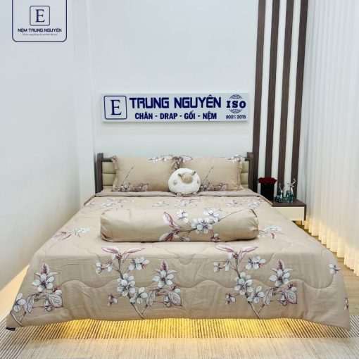 Bộ drap Tencel Trung Nguyên 1m2 x 2m