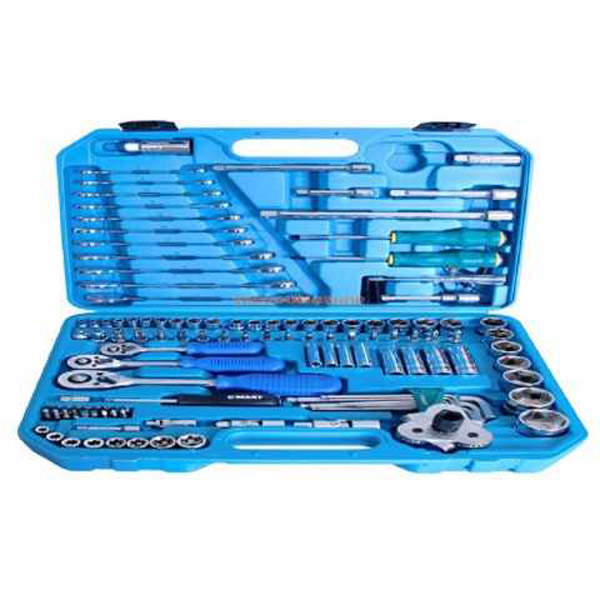 Bộ dụng cụ chăm sóc ô tô xe máy 120 chi tiết C-Mart K0171